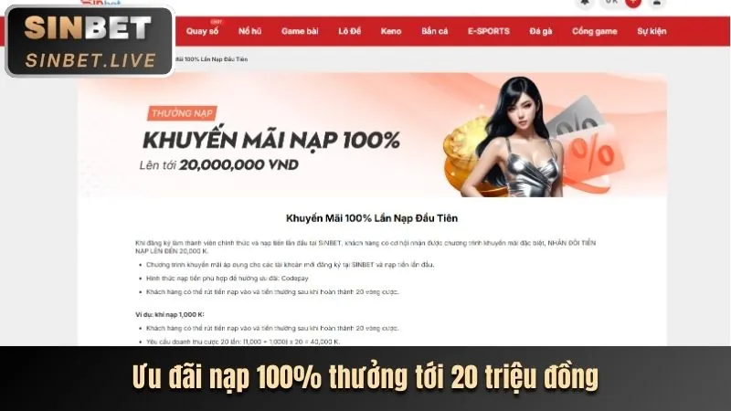 Thưởng nạp lại hàng tuần FV99